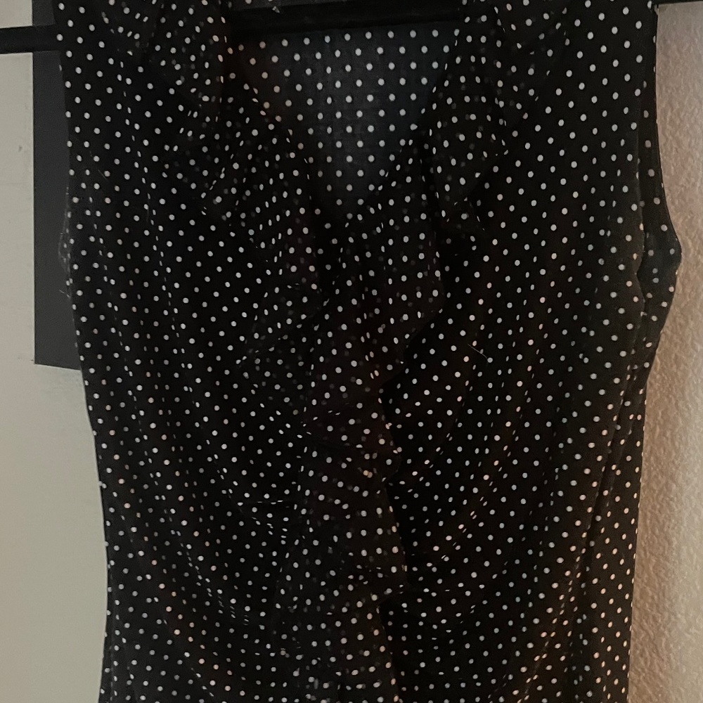 White House Black Market Sleeveless Blouse